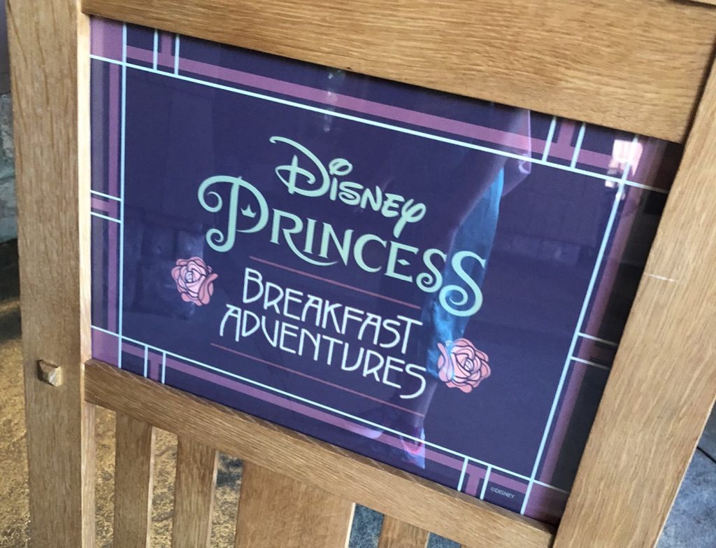 Disney Princess Breakfast Adventure at Napa Rose