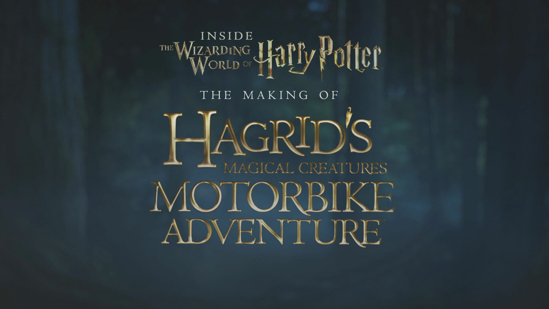 Get a Behind the Scenes Look at the Making of Hagrid’s Magical Creatures Motorbike Adventure