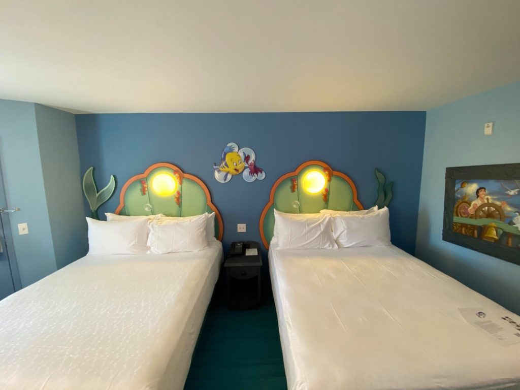 Art of Animation Little Mermaid Renovated Rooms Theme
