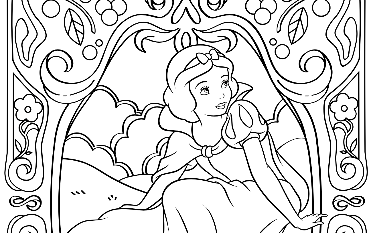 Disney Princess Coloring Pages to Print or Do Digitally   Theme ...