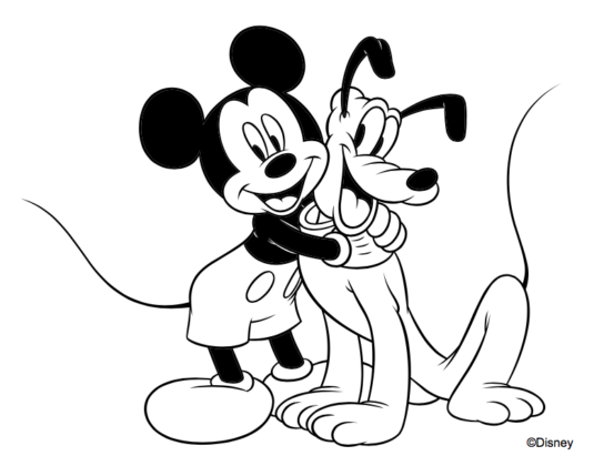 Mickey & Friends Coloring Pages to Print or Do Digitally - Theme Park ...