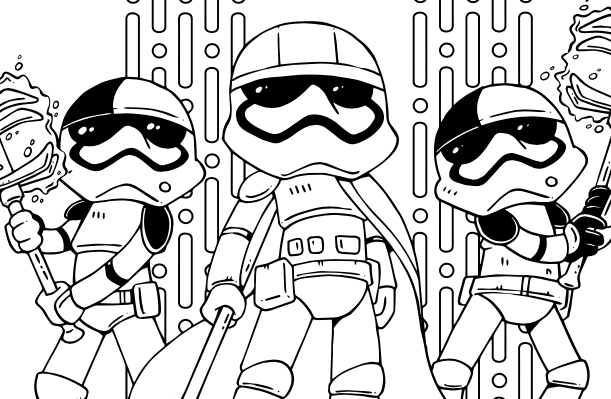 star wars coloring pages to print or do digitally  theme
