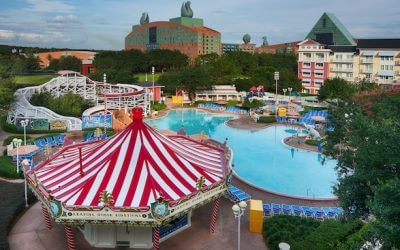 Luna Park Pool at Disney’s BoardWalk Resort Undergoing Refurbishment