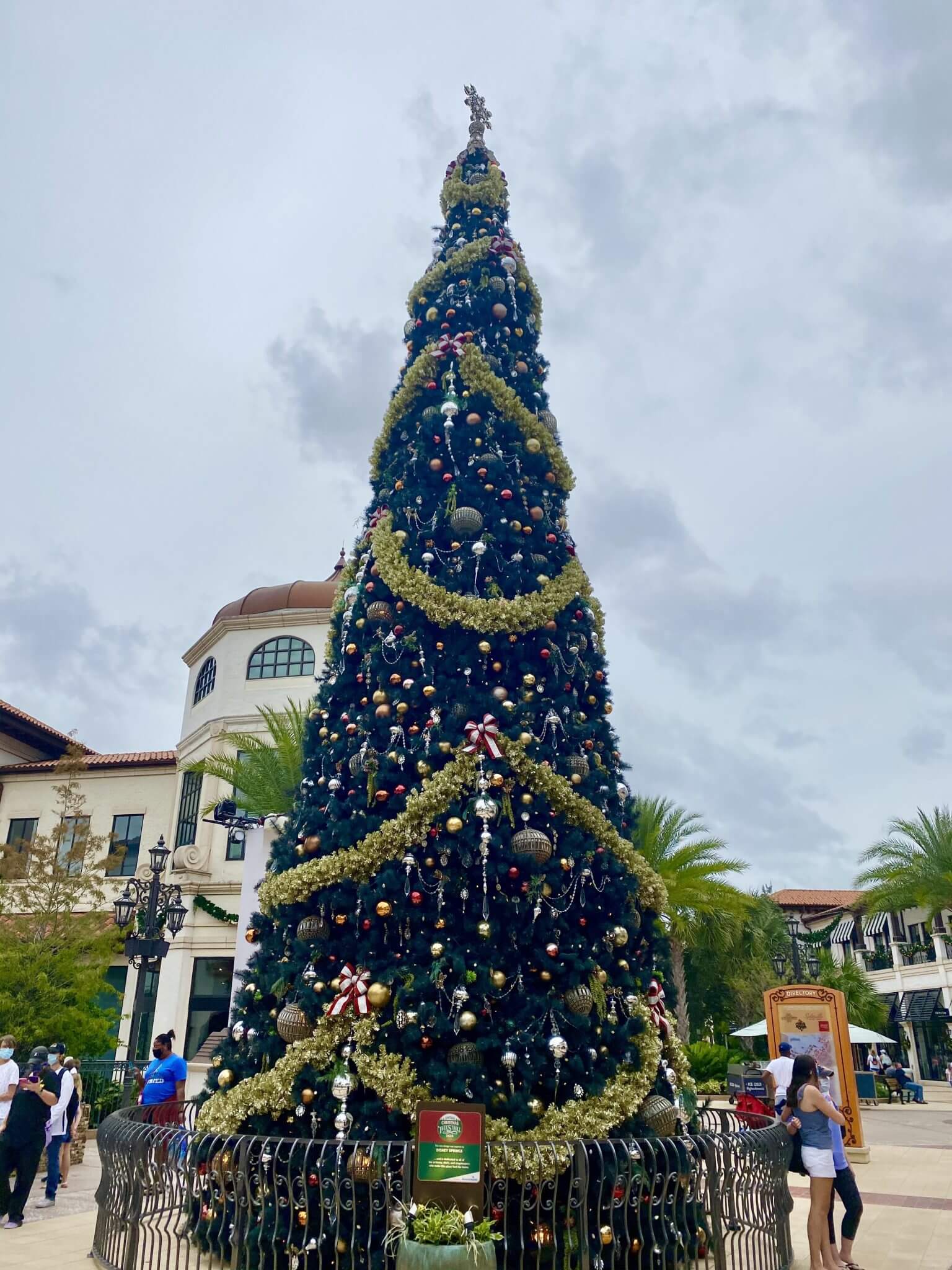 Christmas Tree Stroll Disney Springs