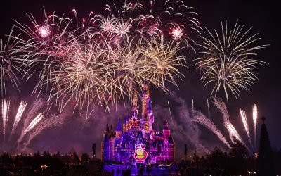 Shanghai Disney Resort Shares Photos From New Years Eve Fireworks