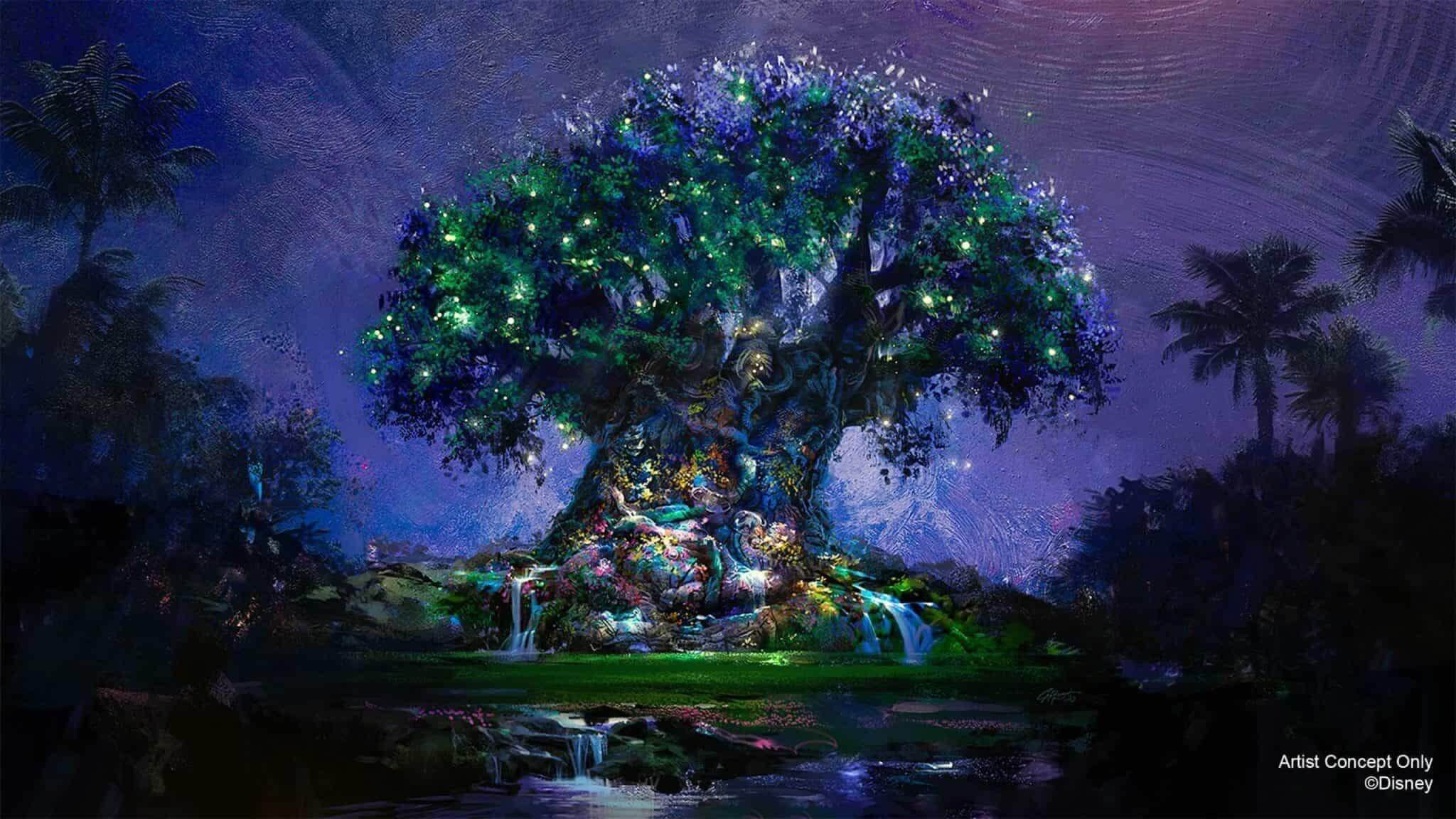 Tree of Life Animal Kingdom Walt Disney World 50th Anniversary