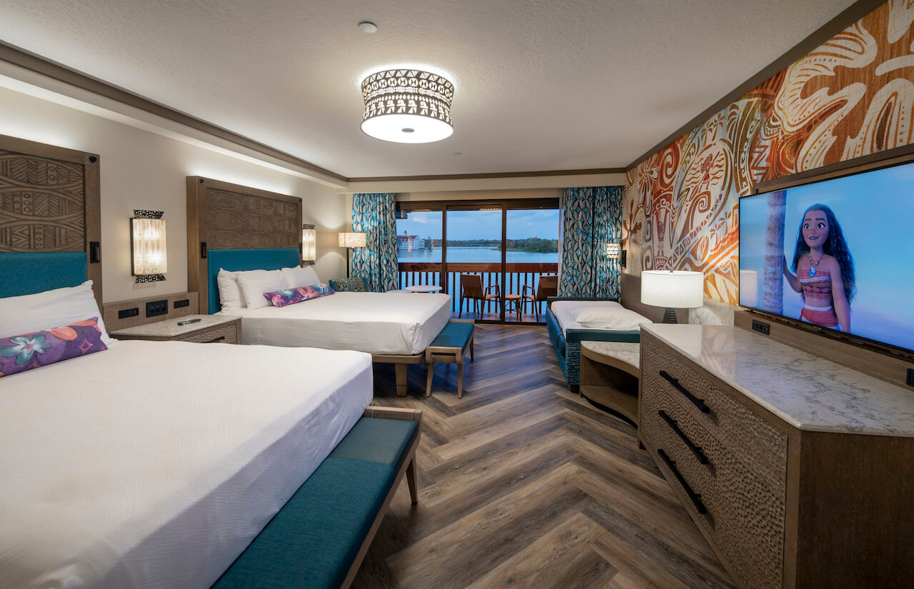 Disney's Polynesian Village Resort Moana Rooms