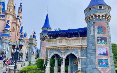 50th Anniversary Banners Added at Magic Kingdom