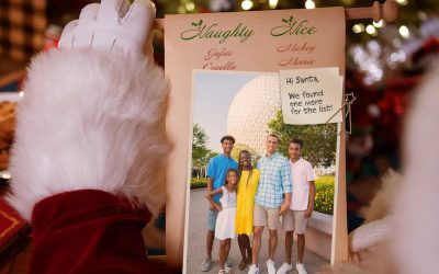 New Holiday Photo Ops at Walt Disney World Resort