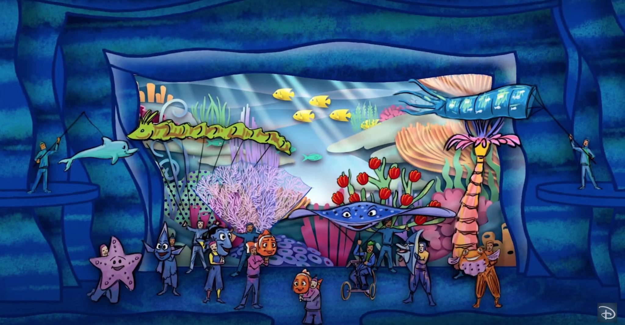First Look: 'Finding Nemo: The Big Blue… and Beyond!' - Theme Park Professor