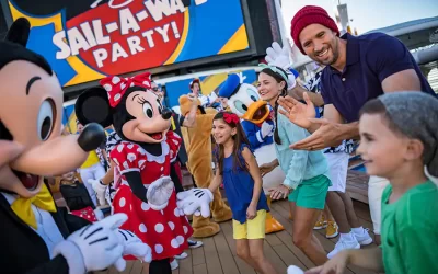 Sail A-Wave Deck Party Back on Disney Cruise Line