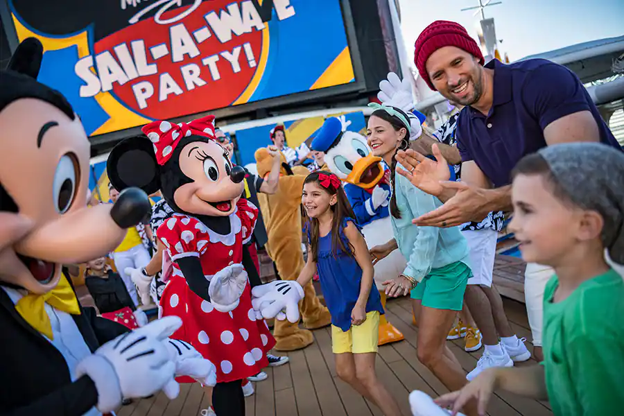 Sail A-Wave Deck Party Back on Disney Cruise Line