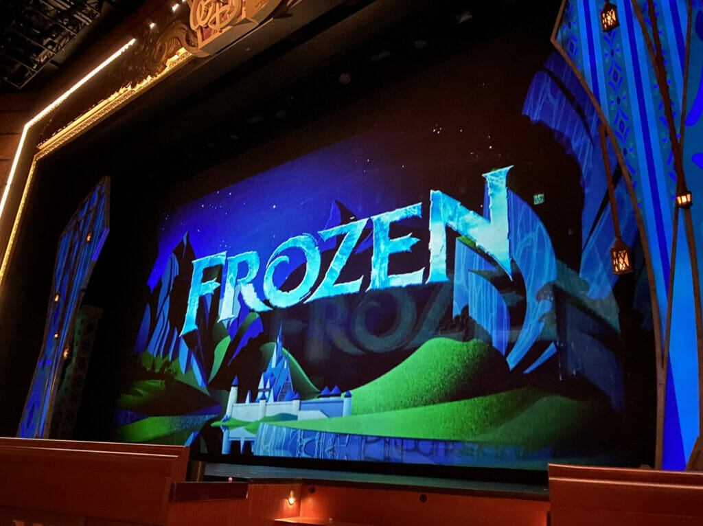Disney Cruise Line Fantasy Dream Frozen show