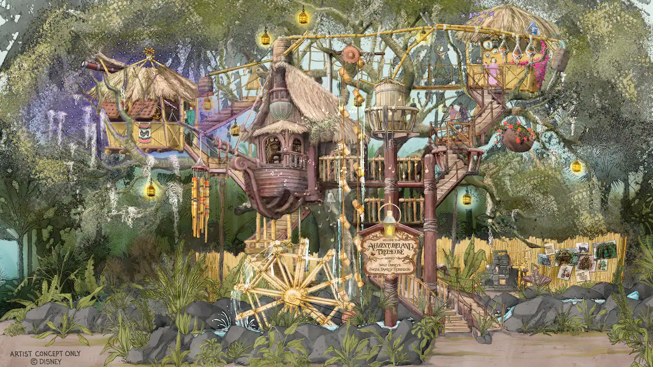 After months of speculation, Disney has revealed the new theme of the "Adventureland Treehouse" at Disneyland