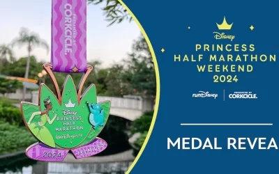 MEDAL REVEAL for 2024 Disney Princess Half Marathon Weekend