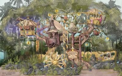 Adventureland Treehouse Opening in Disneyland Nov. 10th